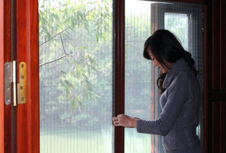 Lưới chống muỗi dạng xếp